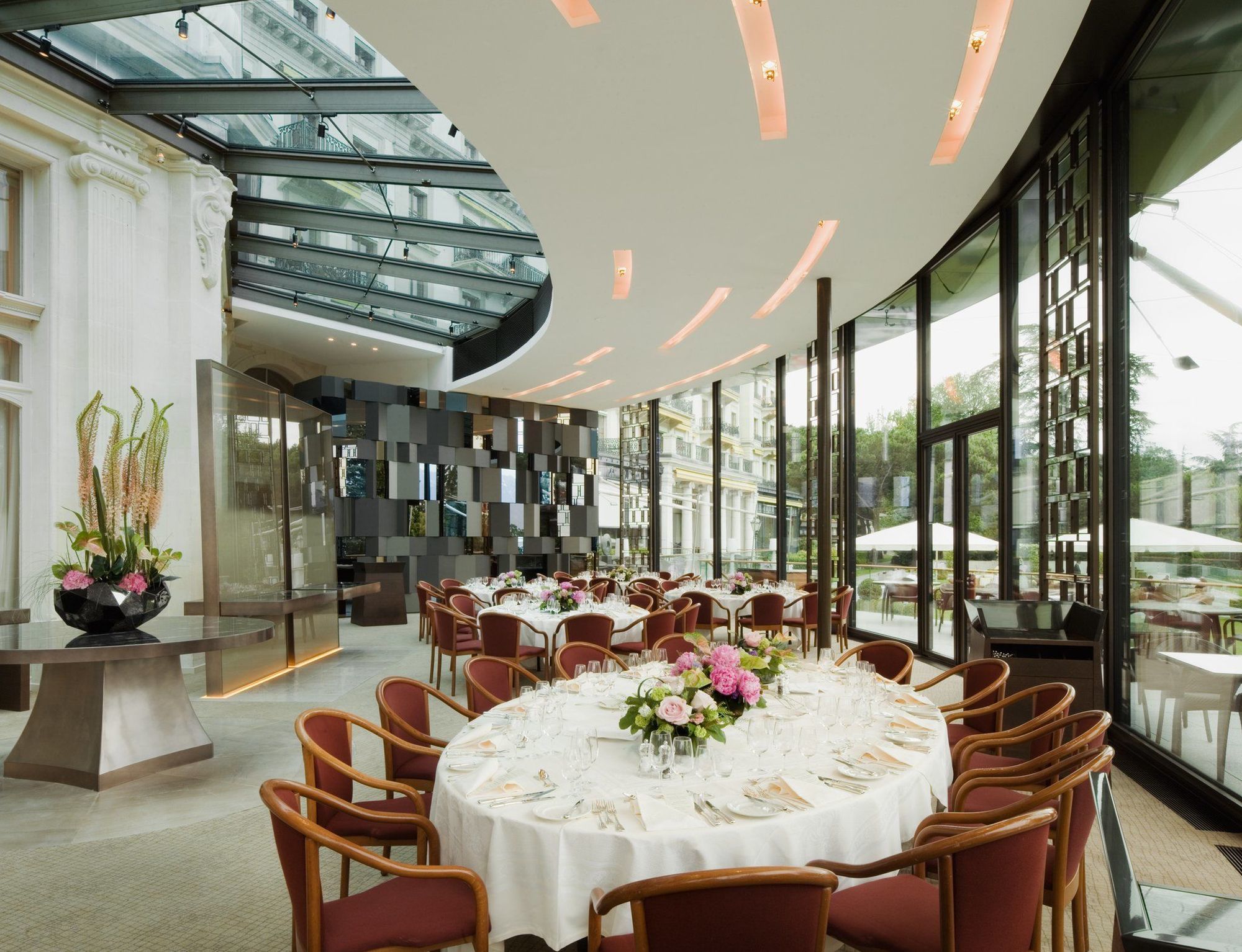 Beau-Rivage Palace Hotel Lausanne Restaurant photo